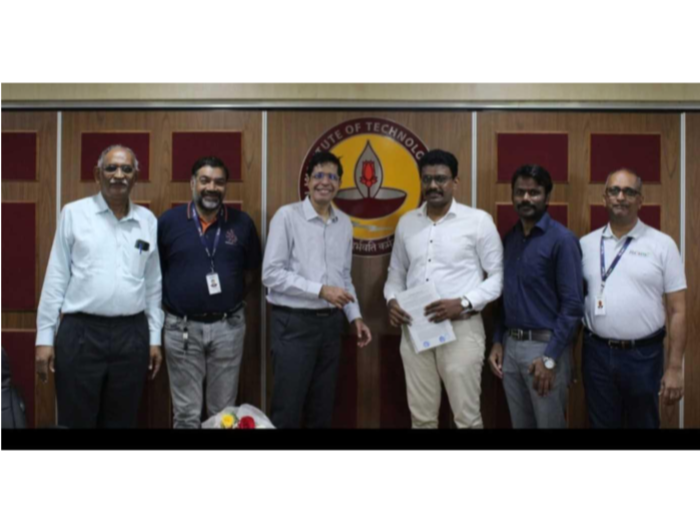 MoU signing with IIT Madras Director